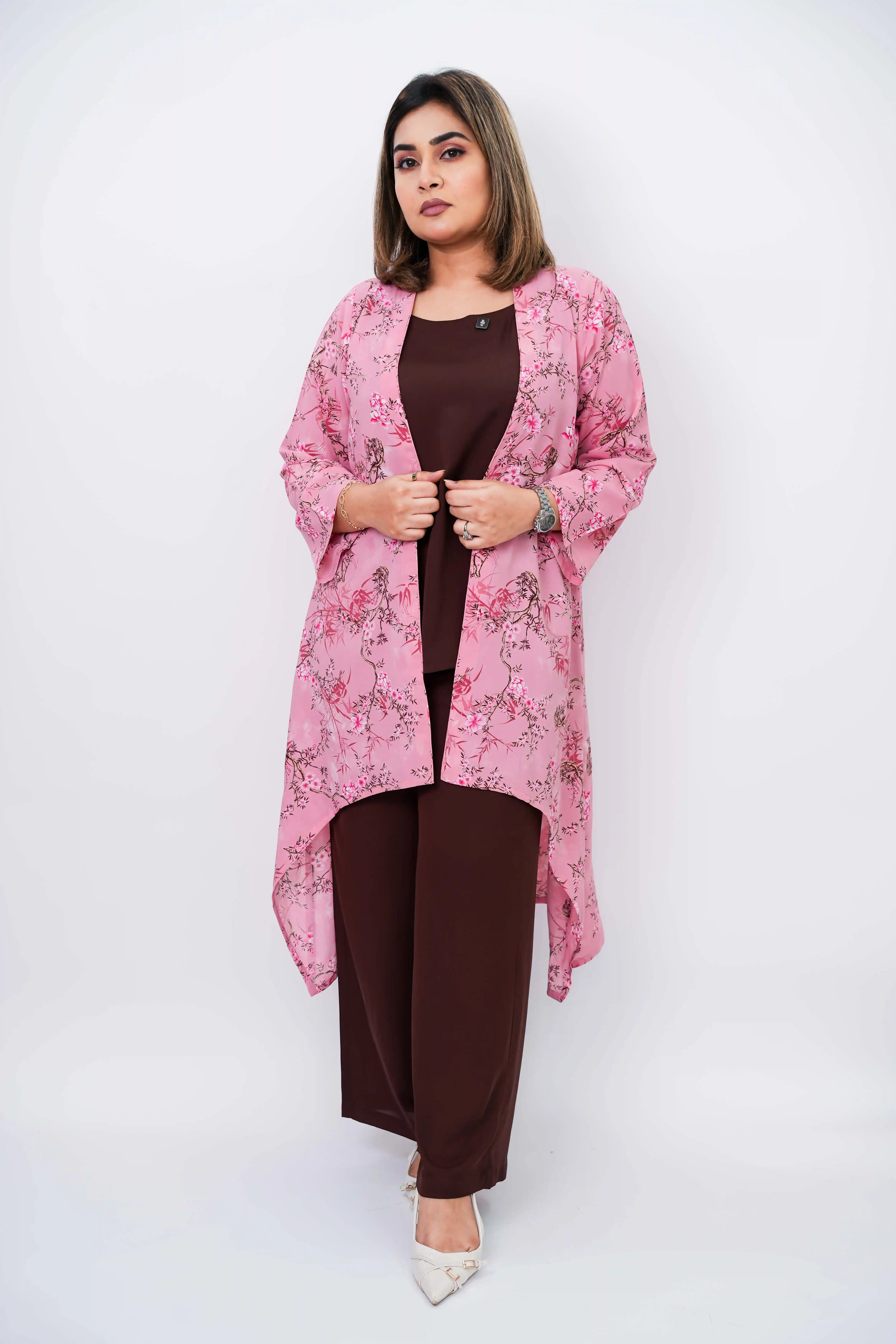 Stylish Shrug with Co-ords Set for Women