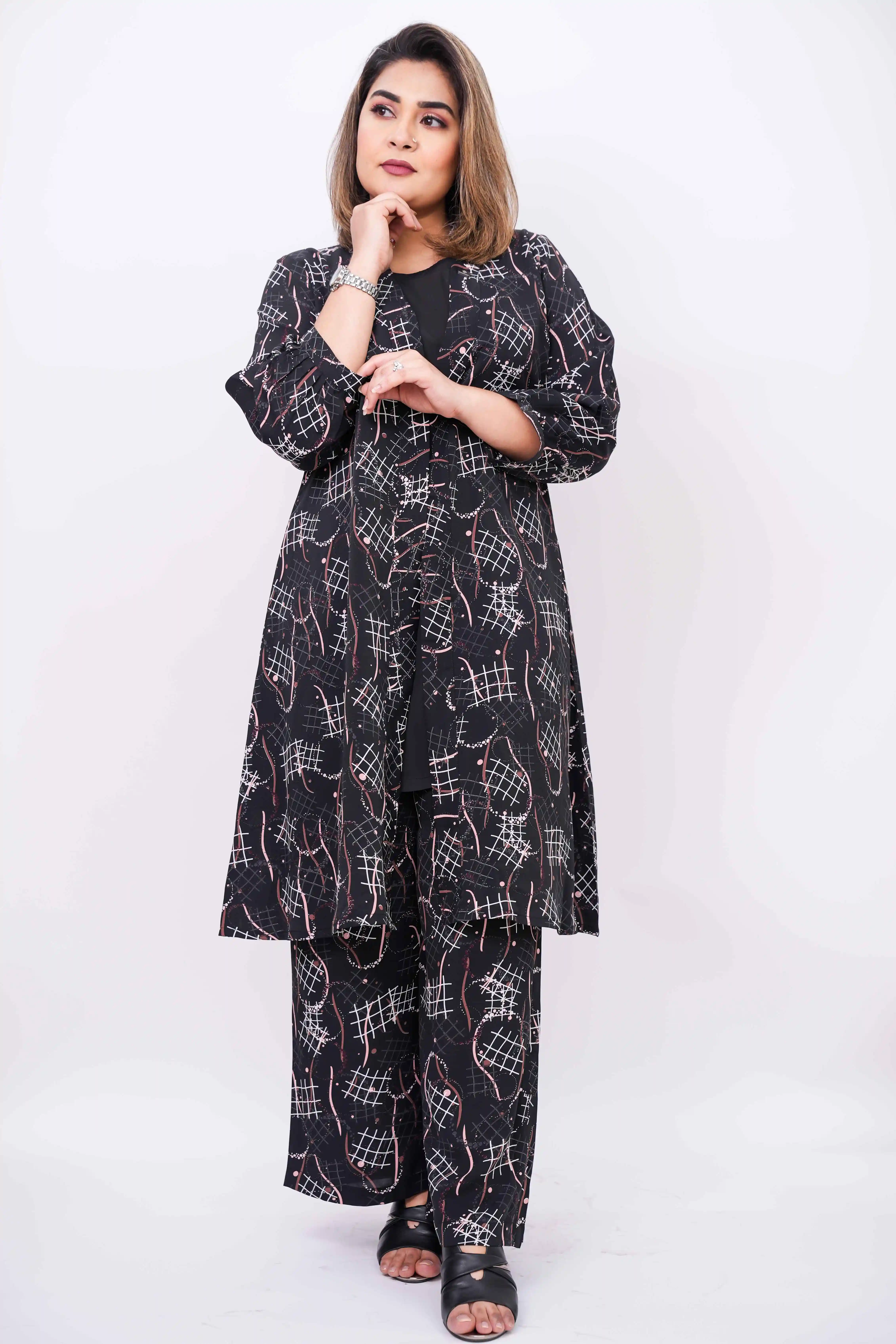 Elegant Luxury Georgette Co-ords Set