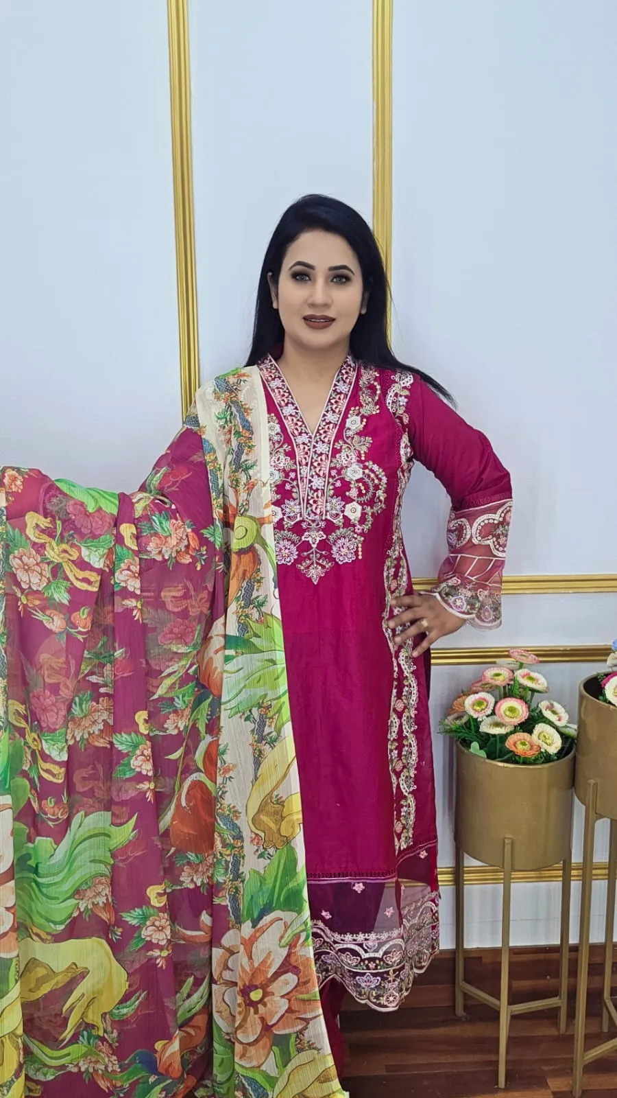 Ready Made Three Piece for Women – Everyday Elegance