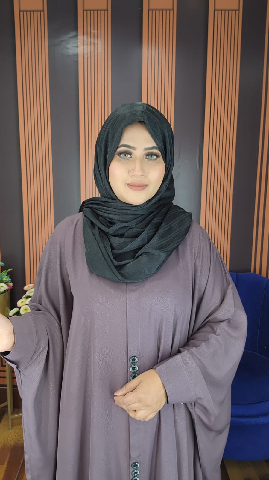 Short Cape Abaya | G1250WI-G1250DC-G1250PN