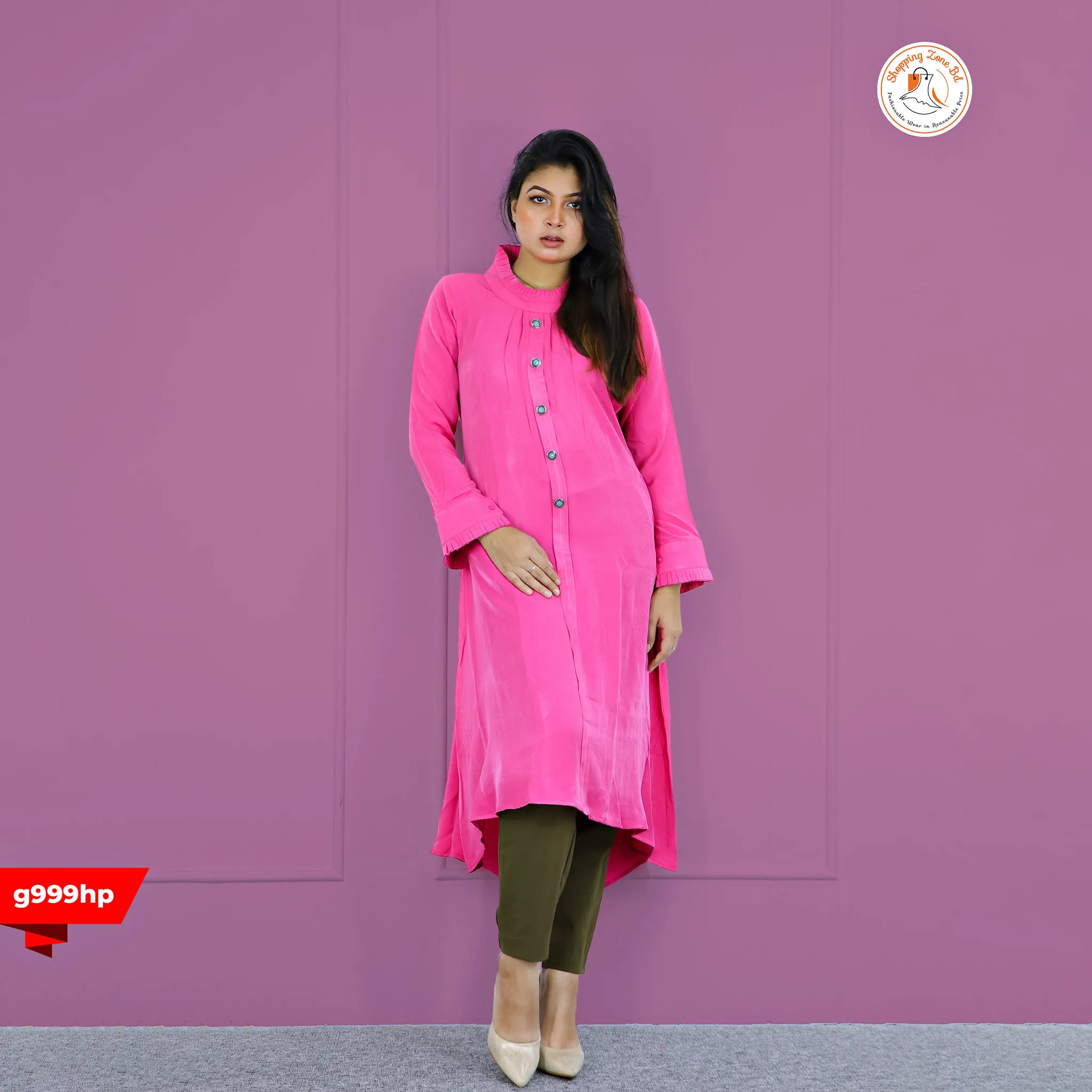 Semi Long Gown | Cashmilon Jorjet