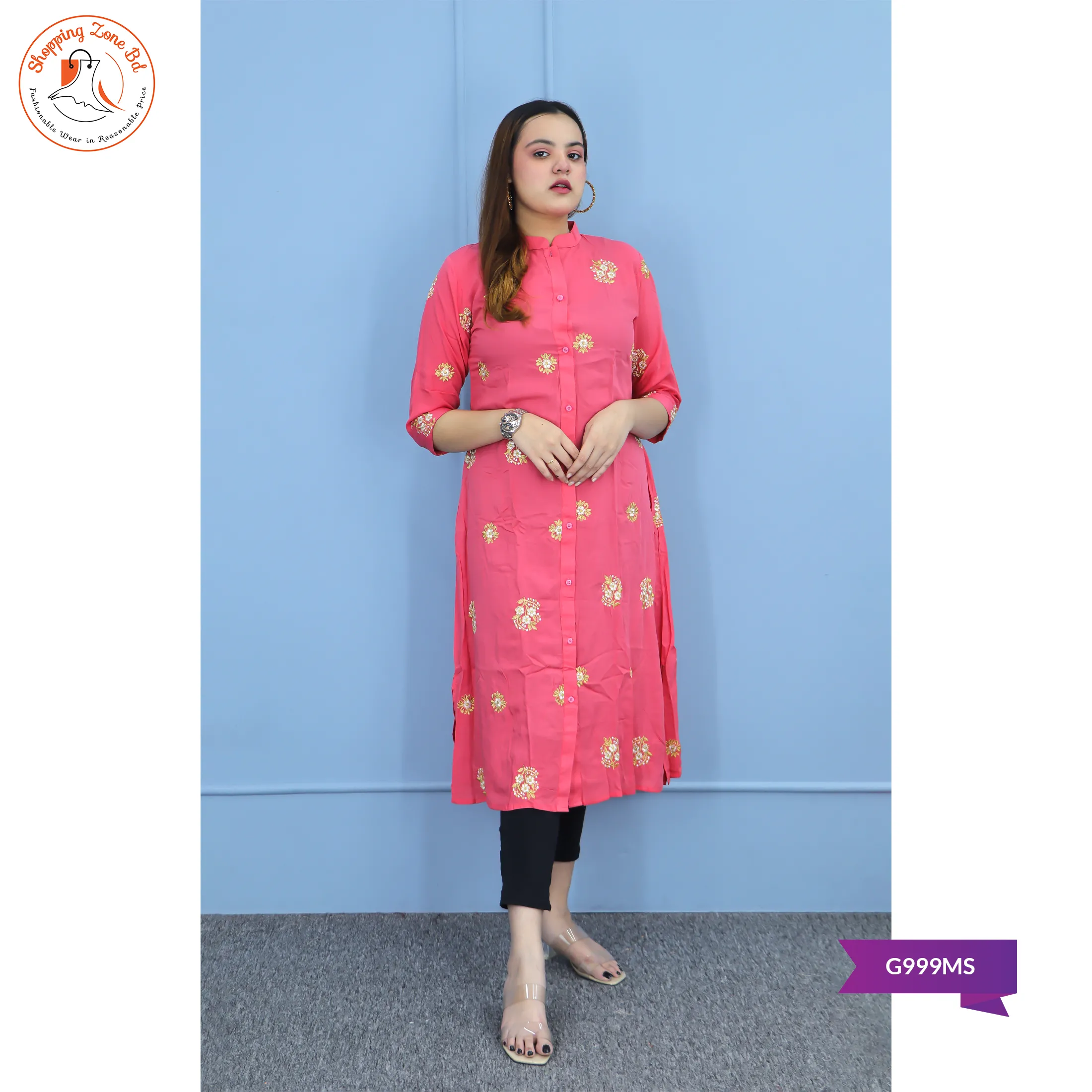 Long Shirt Kurti | Arong Lilen