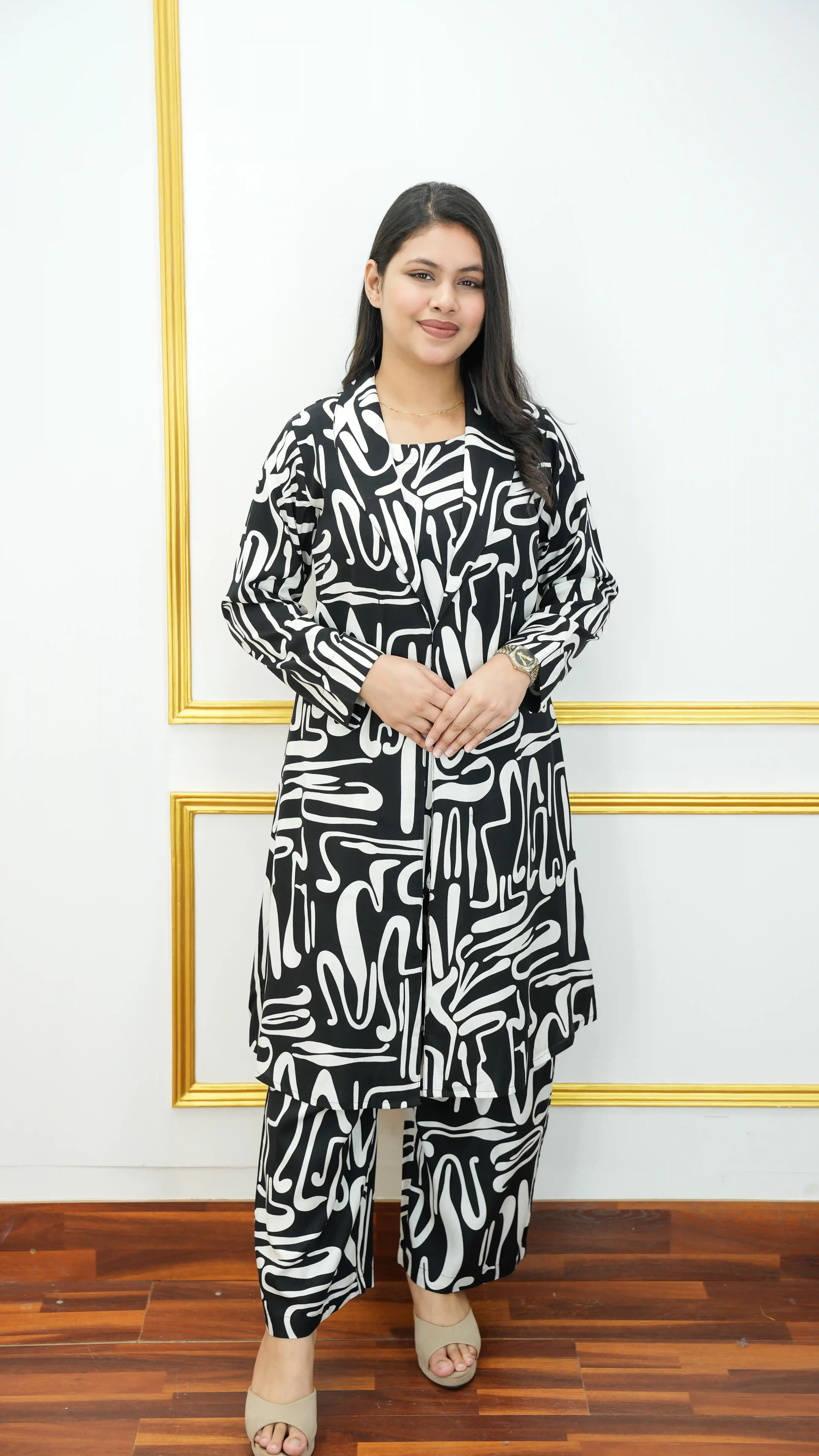 Stylish Blazer Co-Ords – Imported Lilen Full Sleeve