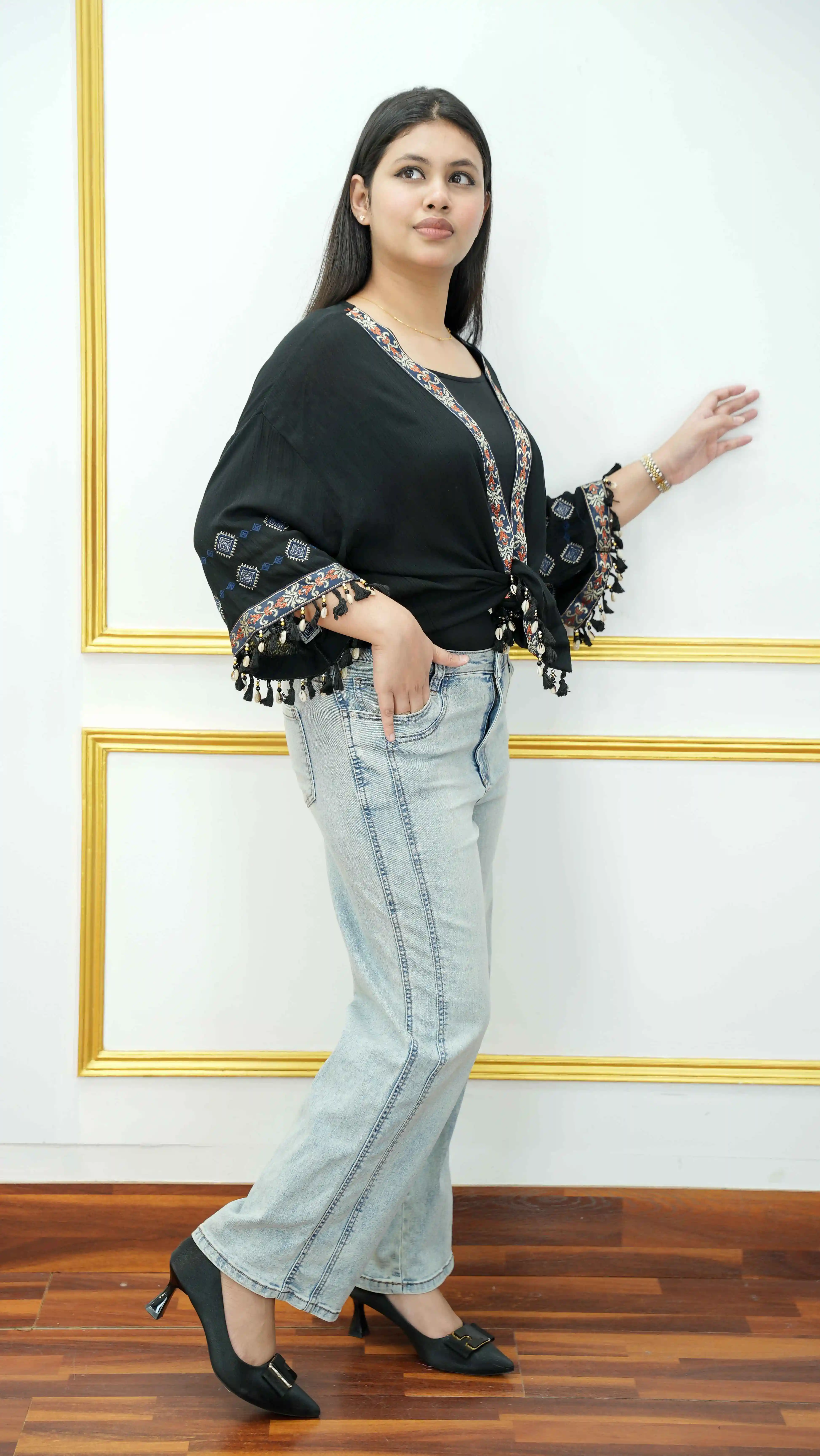 Premium Women's High Rise Denim Pant