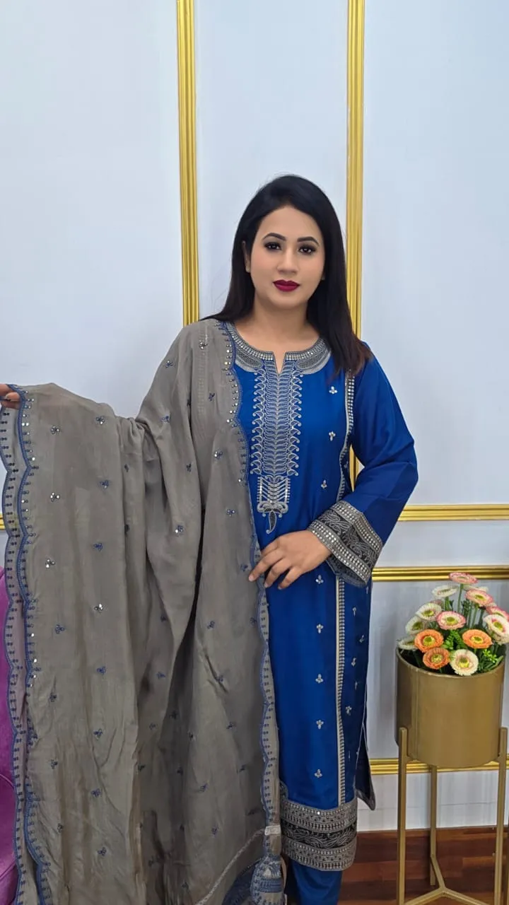 Unstitched Three Piece Suit