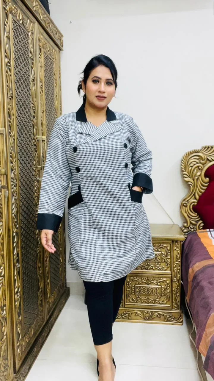 New Tops Style Blazer – Classy Trendy Cotton