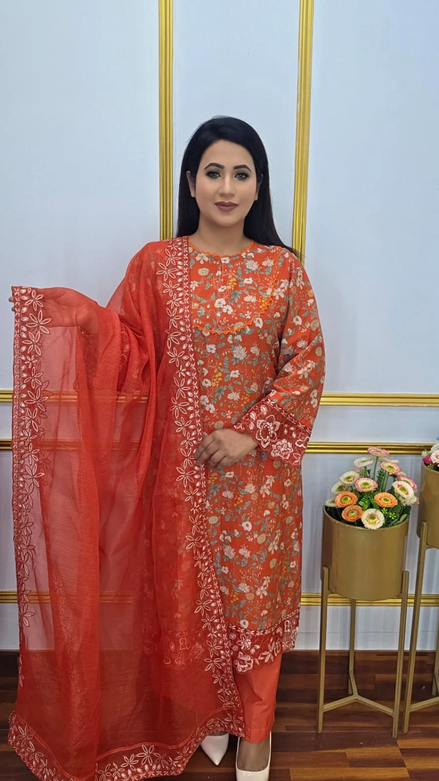 Unstitched Three Piece