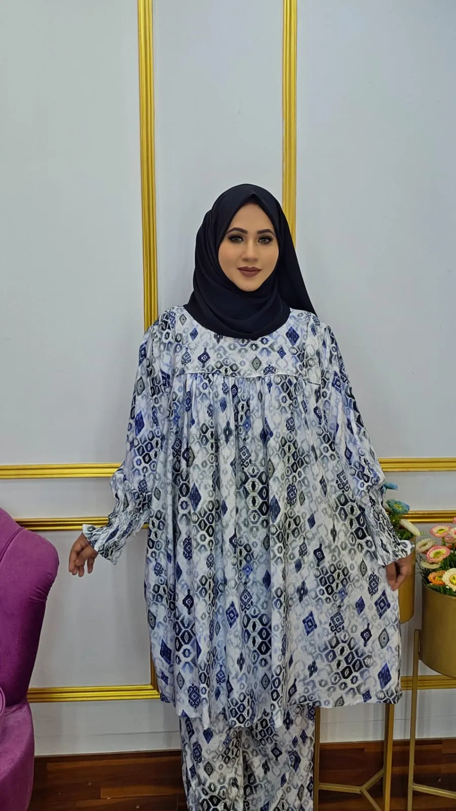 Stylish Kaftan Style Co-Ord Set