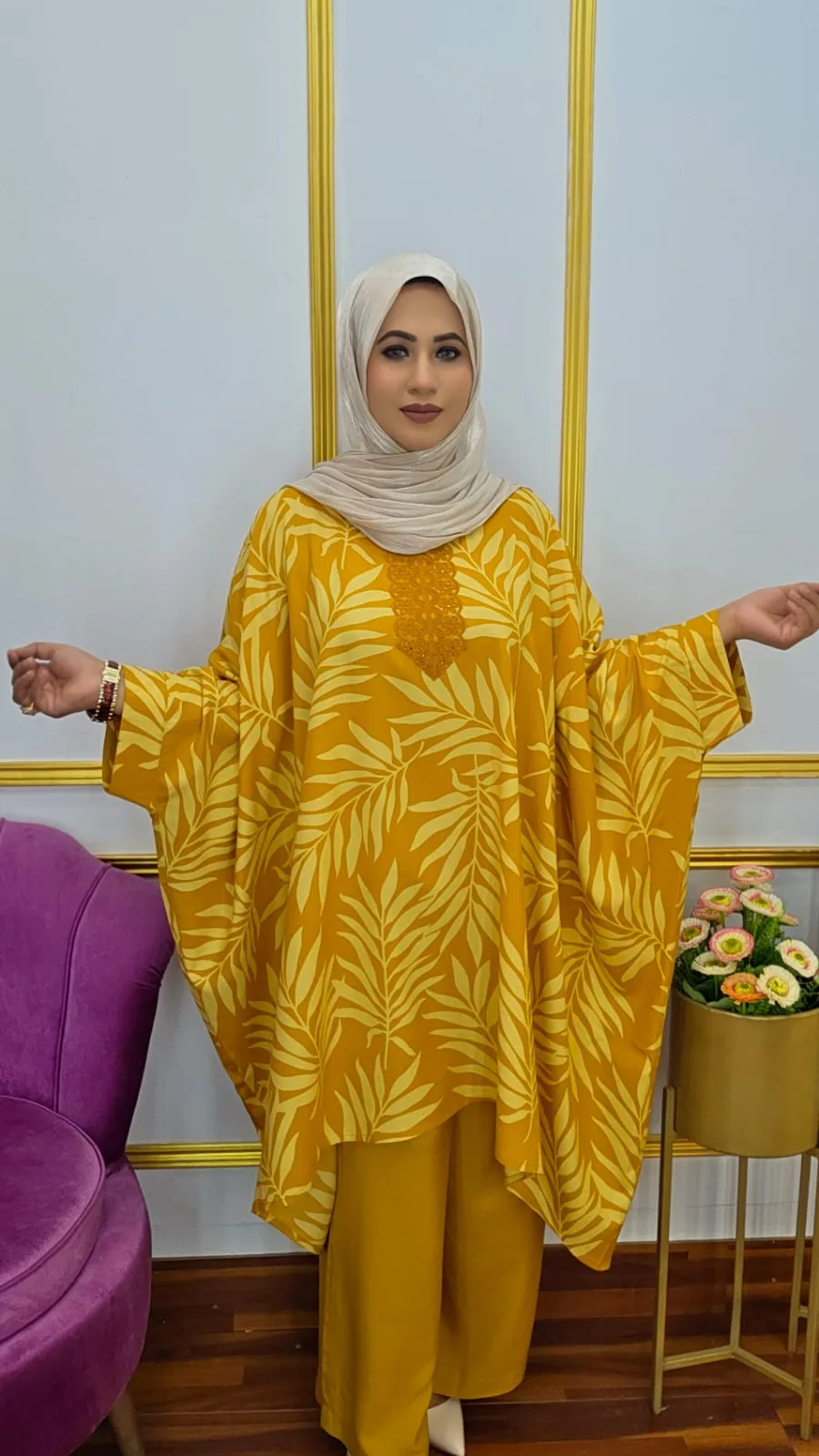Premium Kaftan Style Co-Ord Set