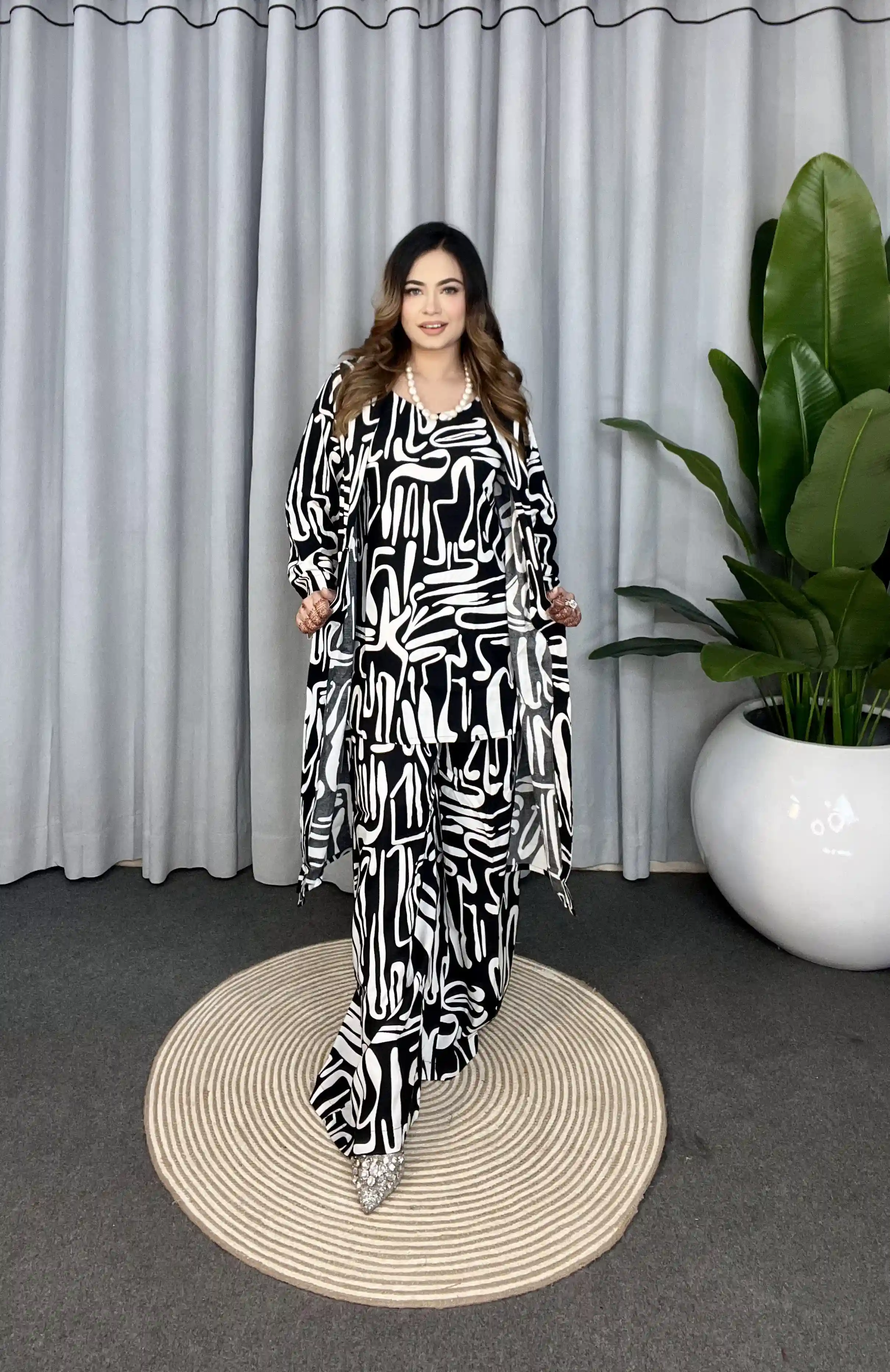 Stylish Blazer Co-Ords – Imported Lilen Full Sleeve