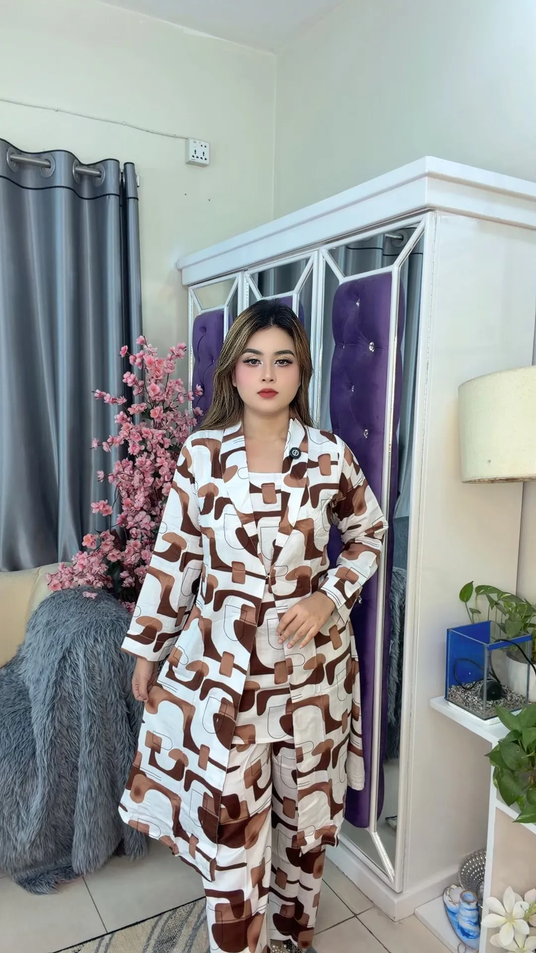 Stylish Women Blazer Co-Ords Set