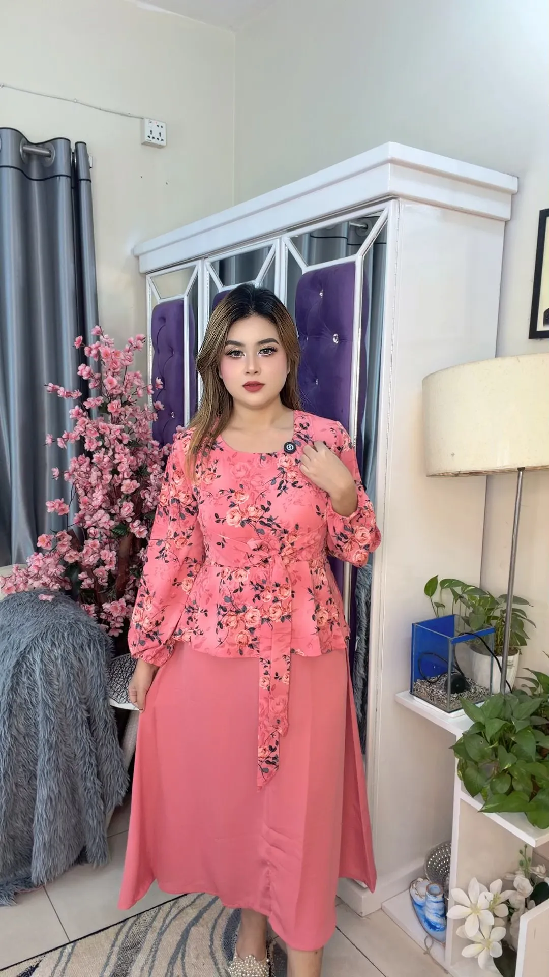 Elegant Midi Gown Malai Georgette