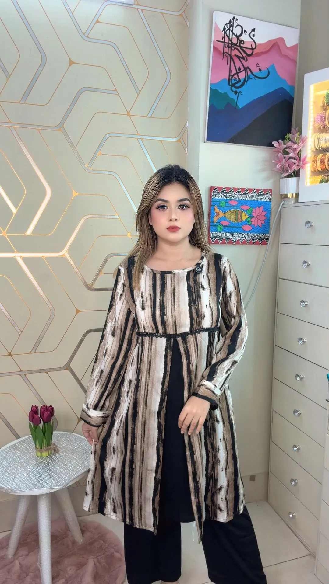 Trendy Craft Georgette Co-Ord Set