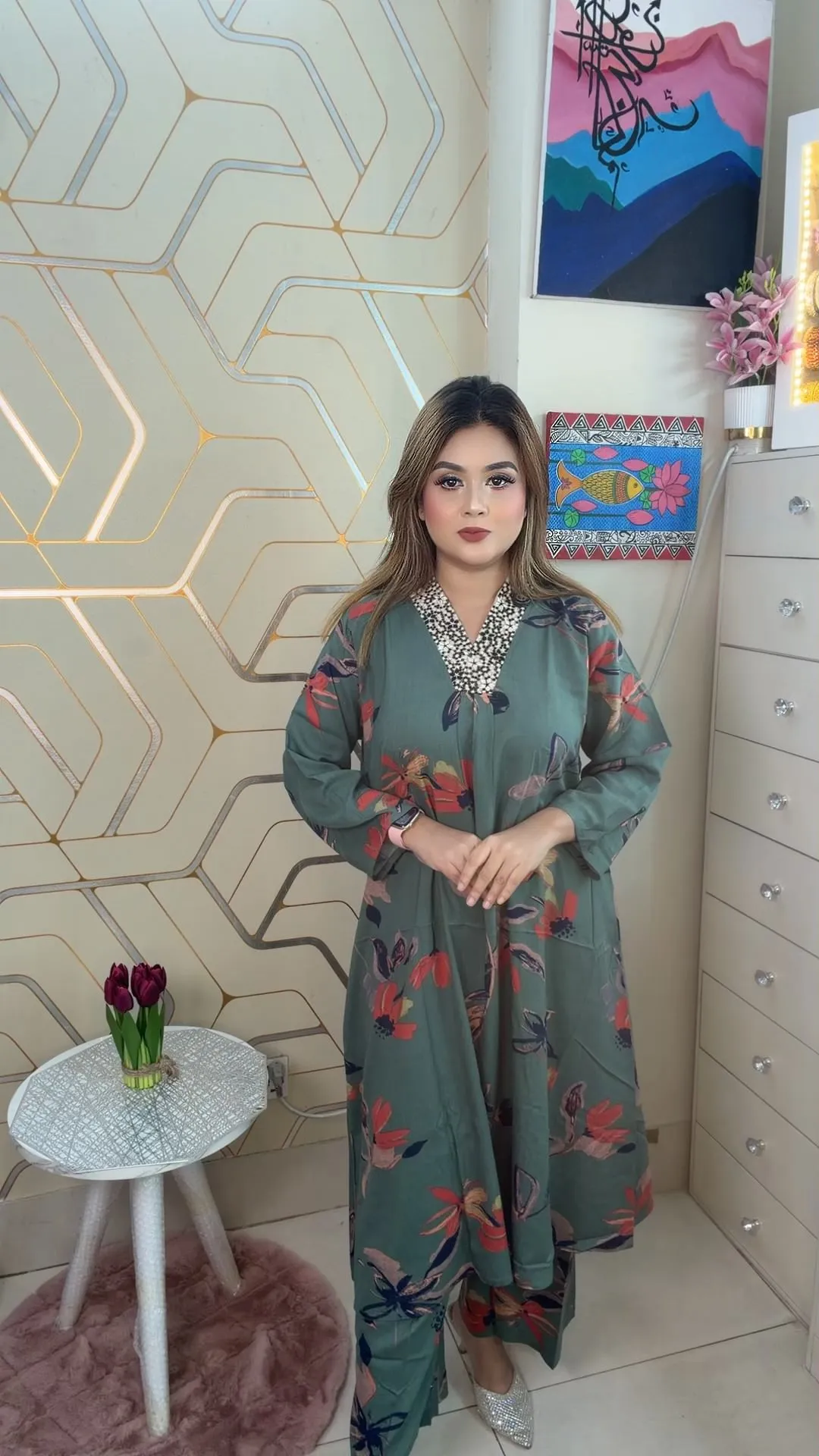 Stylish Imported Linen Co-Ord Set