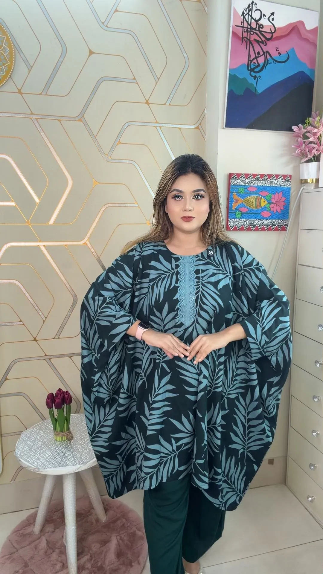 Elegant Kaftan Style Co-Ord Set