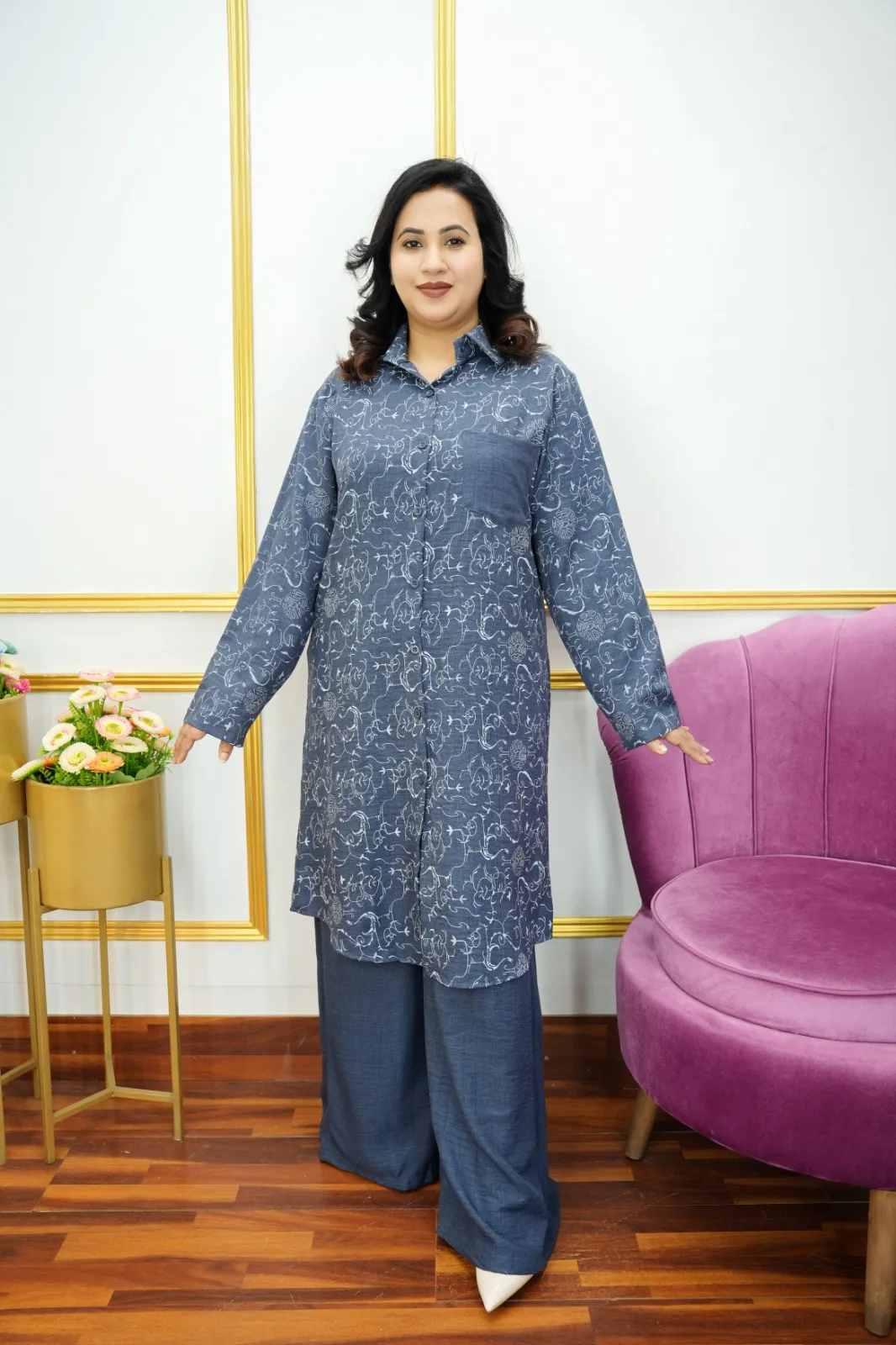 Imported Thai Shirt Pant Co-Ord Set