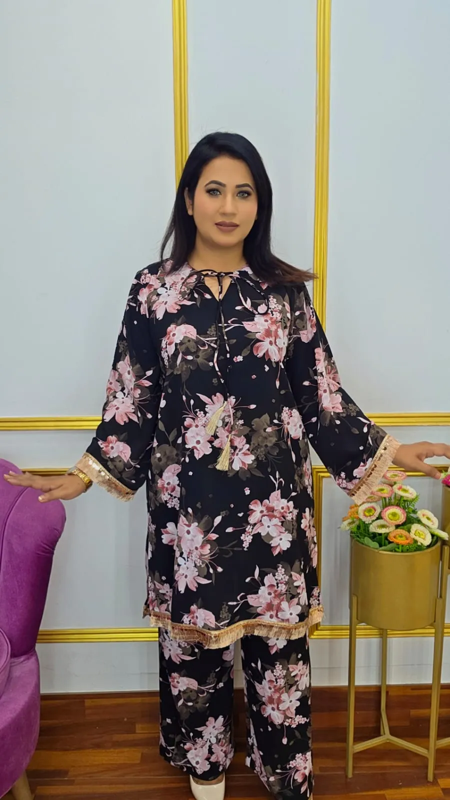 Stylish Luxury Georgette Co-Ords