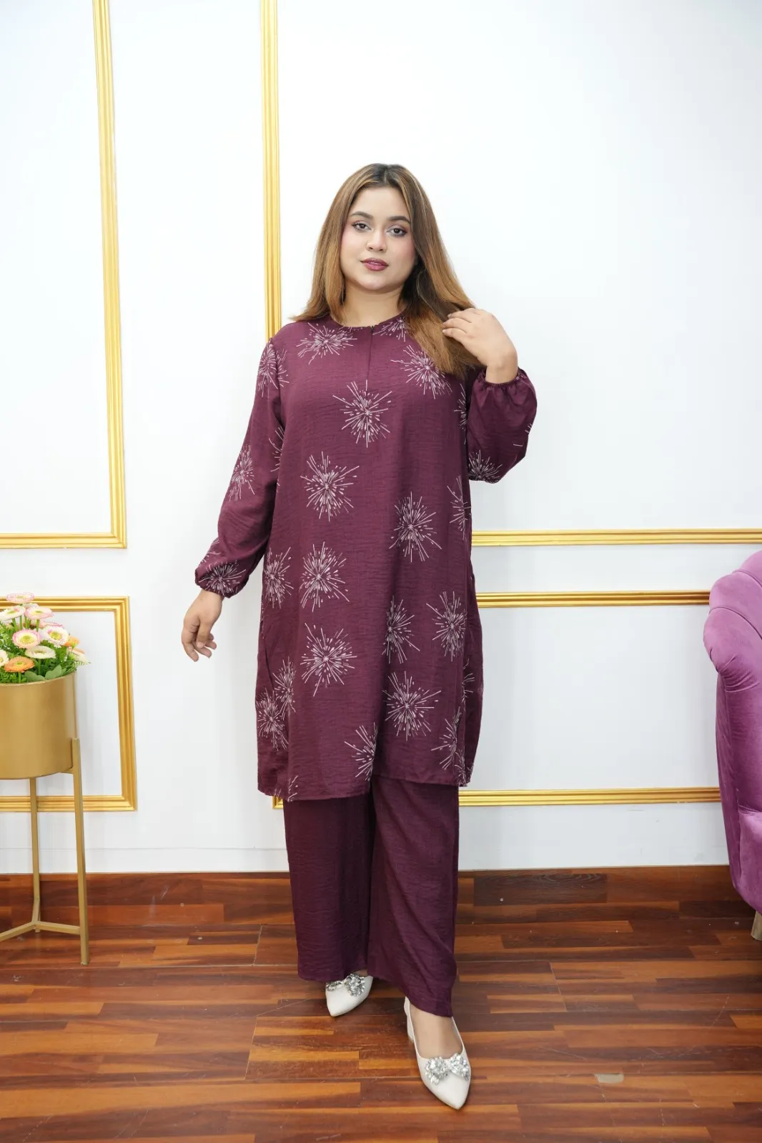 Imported Thai Viscose Cotton Co-Ords Set