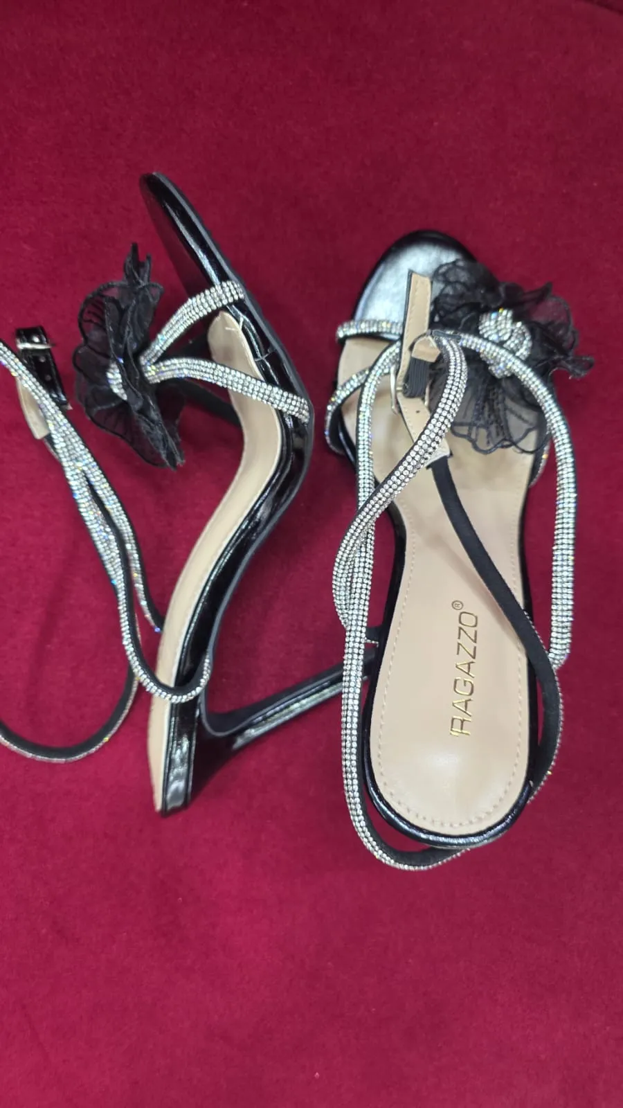 Ladies Black Color Shoes – Classic Free Size Comfort