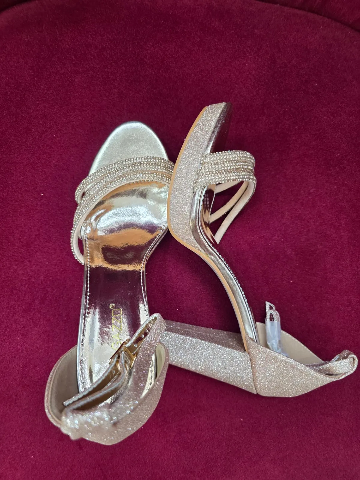 Ladies Shoes Champagne Color – Free Size Comfort